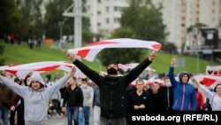 Протест у Мінську, Білорусь, 27 вересня 2020 року