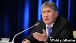 Экс-президент Алмазбек Атамбаев.