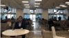 Aşgabadyň aeroportunda zenanlar halkara reýslerinden düşürilýär