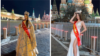 Победительницы конкурса «Русская красавица» Диана Алексашкина и Элина Губушкина