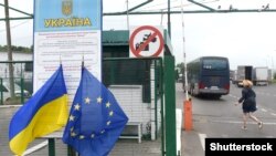 Пункт пропуску на українсько-польському кордоні «Шегіні-Медика» у Львівській області. Шегіні (архівне фото)