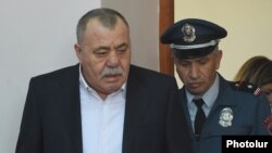 Armenia -- Retired General Manvel Grigorian appears before a court in Yerevan, May 13, 2019.