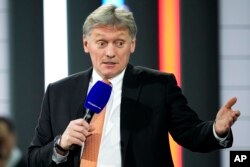 Dmitri Peskov, purtătorul de cuvânt la Kremlinului.