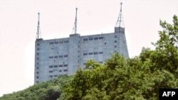 «Դարյալ» ռադիոլոկացիոն կայանը Ադրբեջանի Գաբալա քաղաքի մոտակայքում, արխիվ