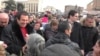 Armenia -- Businessman Gagik Tsarukian visits Gyumri, 11Dec2016