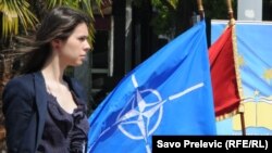 Jedna od kampanja nevladinog sektora za članstvo u NATO-u, Podgorica, april 2011.