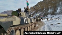 Kəlbəcərdə Azərbaycan əsgərləri