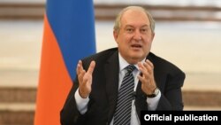 Հայաստանի նախագահ Արմեն Սարգսյանը, արխիվ