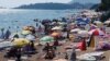 Montenegro - Rafailovici Beach (Budva Municipality), August 12, 2021.