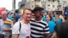 Adrian Coman și Clai Hamilton, București Pride 2018, 11 martie 2018