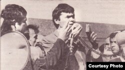 Мухаммад Салих 1992-жылы Ташкенттеги оппозициянын митингинде