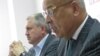 Геннадій Москаль (праворуч) та Андрій Сенченко, Сімферополь, 10 вересня 2012 року