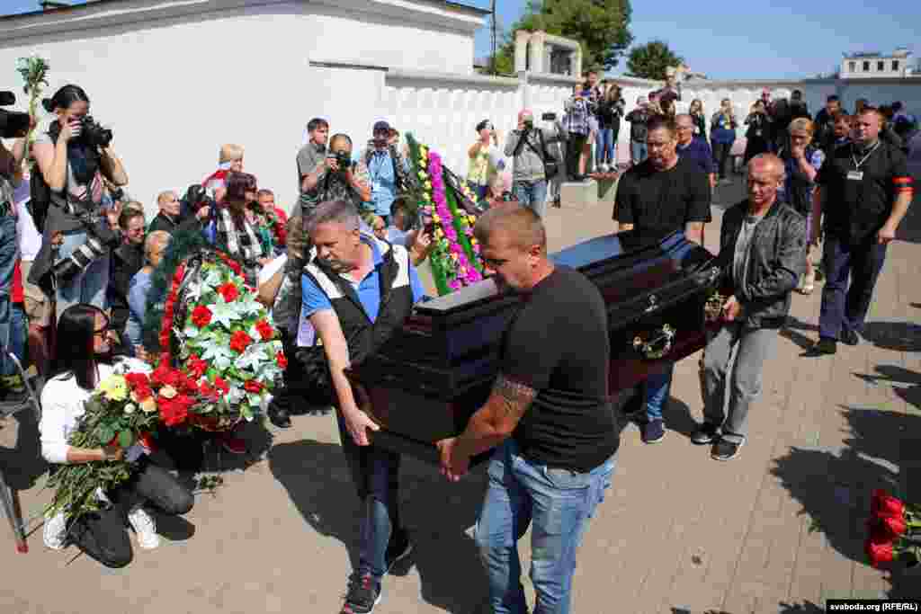 На вулиці Ольшевського в Мінську