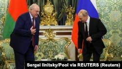 Аляксандар Лукашэнка і Ўладзімір Пуцін, кастрычнік 2024. Архіўнае фота