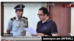 Անդրիաս Ղուկասյանը դատարանում, 31-ը հուլիսի, 2017 թ․ 