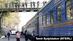 Железнодорожный вокзал. Бишкек.