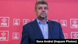 Președintele interimar al PSD, Marcel Ciolacu