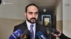 Armenia - Deputy Prime Minister Tigran Avinian speaks with journalists in Goris, May 14, 2021.