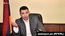 Deputy speaker of parliament and spokesperson for the former ruling Republican Party of Armenia Eduard Sharmazanov, 1Oct, 2018