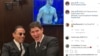 Президентнинг кенжа куёви Отабек Умаров туркиялик таниқли қассоб Нусрет Гўкчени меҳмон қилмоқда.