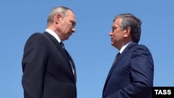 Владимир Путин жана Шавкат Мирзиёев