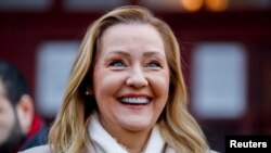 Elena Lasconi, candidatul USR la președinția României, calificată în turul II de scrutin, care va avea loc pe 8 decembrie.