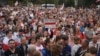 У Гродно зібрався кількатисячний мітинг – попри обіцянки влади, без електрики та трансляції