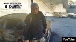 "ShamToday" ýazgysyndan bir görnüş.
