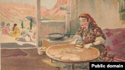 Нина Жаба. Изготовление чебуреков