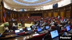Ազգային ժողովը քննարկում է Ընտրական օրենսգրքում առաջարկվող փոփոխությունները, Երևան, 22-ը հոկտեմբերի, 2018թ․