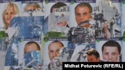 Predizborni plakati u Sarajevu, septembar 2010