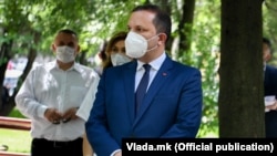 Оливер Спасовски, министер за внатрешни работи во Владата на Северна Македонија