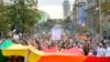 Učesnici beogradske Parade ponosa, septembar 2021.
