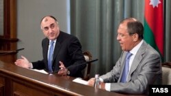 Սերգեյ Լավրովի եւ Էլմար Մամեդյարովի համատեղ ասուլիսը, Մոսկվա, 21-ը մայիսի, 2013թ.