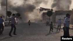 هنوز مشخص نیست چه کسانی این حمله را از داخل خاک سوریه صورت داده‌اند