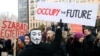 Угорські студенти вийшли на вулицю, вимагаючи скасувати непопулярні реформи, Будапешт, 15 лютого 2012 року