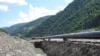 Georgia -- Gas pipeline under construction in Naniani, 13Jun2007