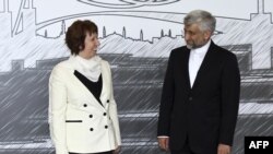 سعید جلیلی در دیدار با کاترین اشتون