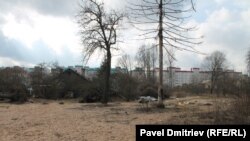Часть территории бывшего лагеря военнопленных "Шталаг 372"