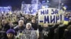 Донеччани на акції протесту проти агресії Росії щодо України. Донецьк, 5 березня 2014 року 