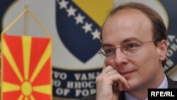 Министерот за надворешни работи Антонио Милошоски
