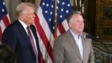 ABŞ-nyň prezidenti Donald Tramp we onuň ýörite wekili Stiw Witkoff (Steve Witkoff)