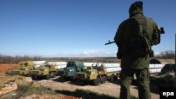 Ілюстраційне фото. Українські ракетні комплекси в анексованому Криму, 2014 рік