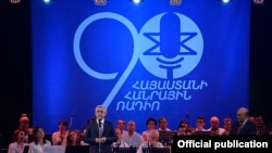 Արխիվ. ՀՀ նախկին նախագահ Սերժ Սարգսյանը այցելել է հանրային ռադիո, 2016թ.