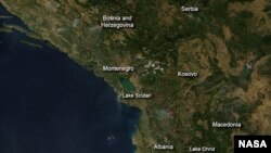Fotografija NASA-e pokazuje požarišta u regionu