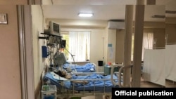 «Սուրբ Գրիգոր Լուսավորիչ» բժշկական կենտրոնի վերակենդանացման բաժանմունք, 10 մայիսի, 2020թ.
