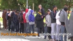 Izbeglice u parku