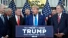 Вперше з січня 2021 року Трамп повернувся на Капітолійський пагорб 