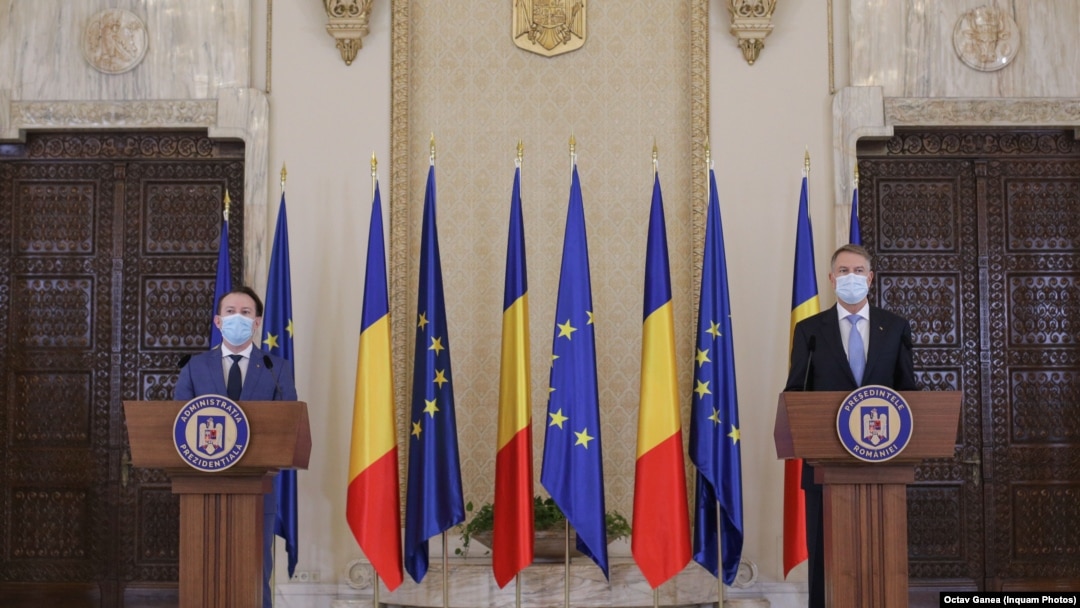 Romania - Florin Cîțu și Klaus Iohannis