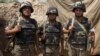 Военнослужащие Армии обороны Нагорного Карабаха на позициях (архив)